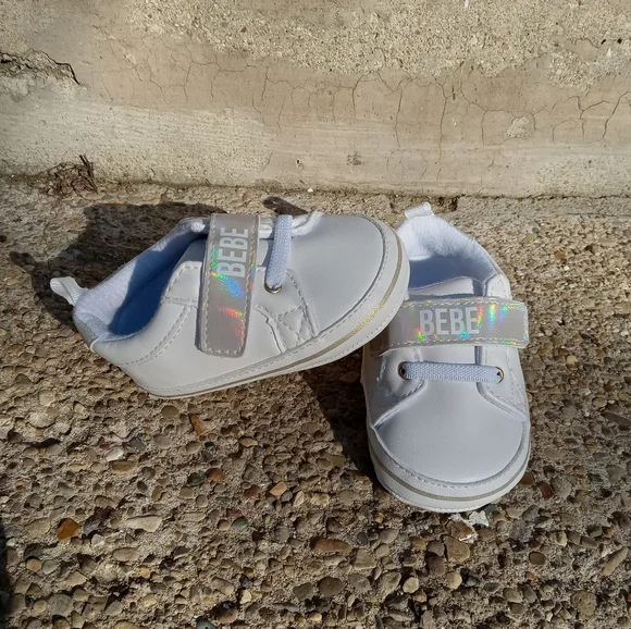 💥💥3 for $10💥💥Nwot size 3 infant baby bebe shoes - Picture 3 of 10